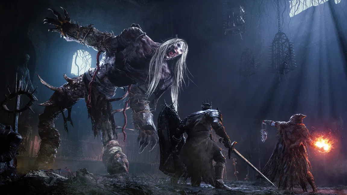 Grafika przedstawiająca przeciwnika w grze The Lords of The Fallen.