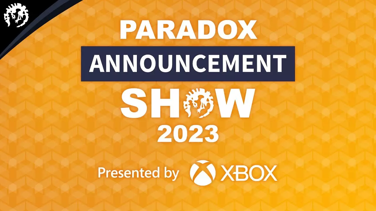 Logo Paradox Announcement Show