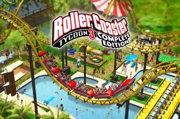 Logo gry RollerCoaster Tycoon 3