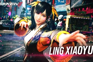 Tekken 8. Grafika przedstawia postać z gry, Ling Xiaoyu