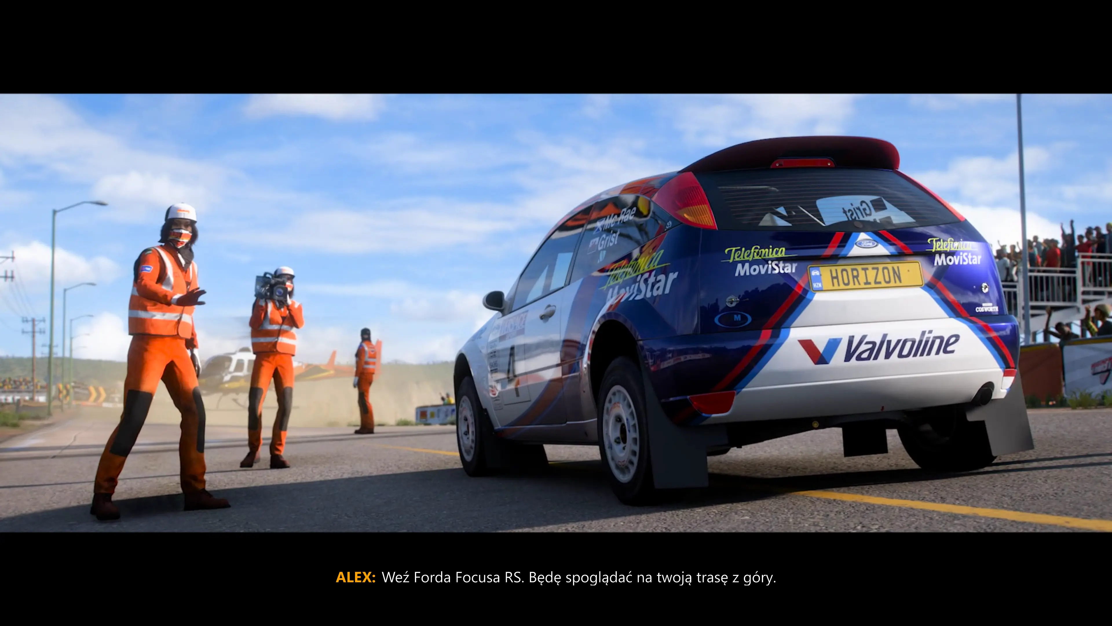 Rally Adventure - focus pięknie stoi