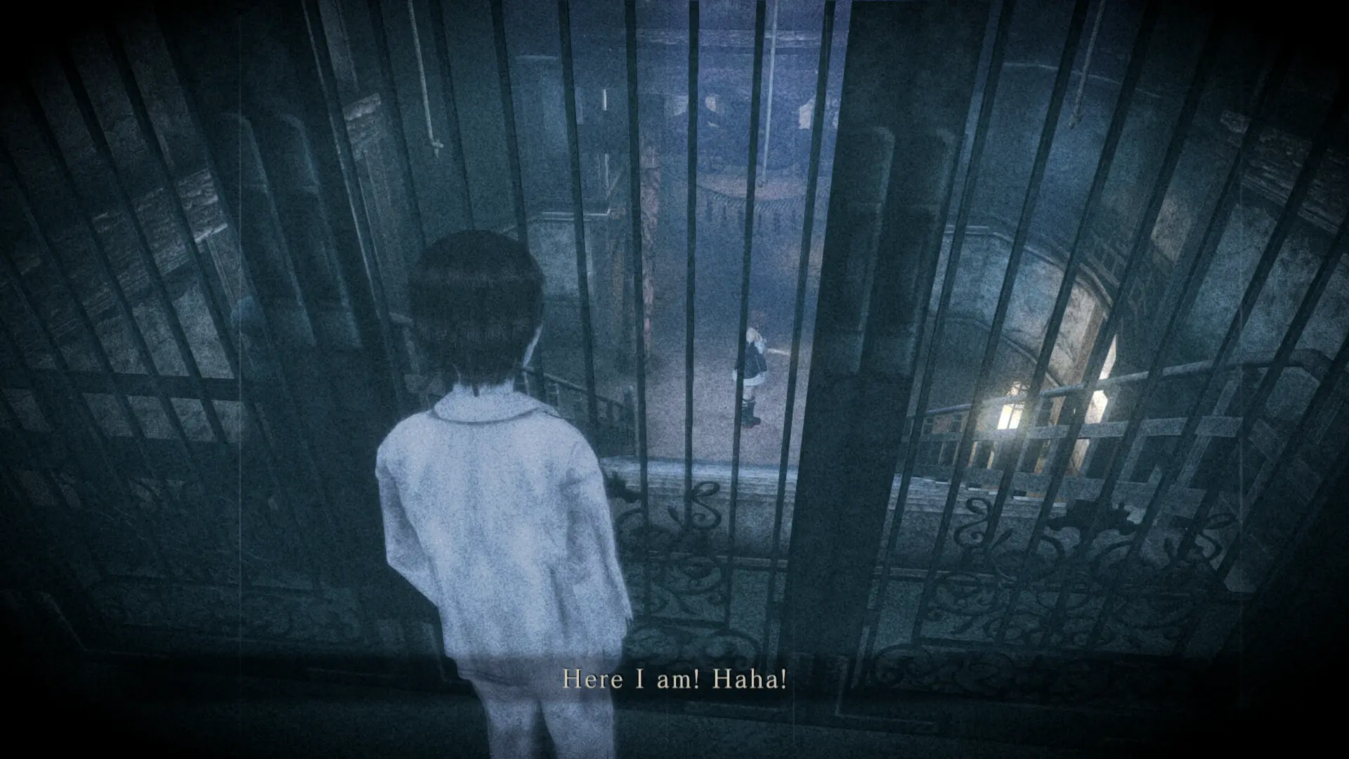 Lunar Eclipse - chłopczyk patrzy