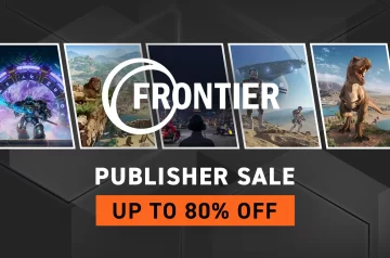 Frontier. Grafika informująca o wyprzedaży na platformie Steam