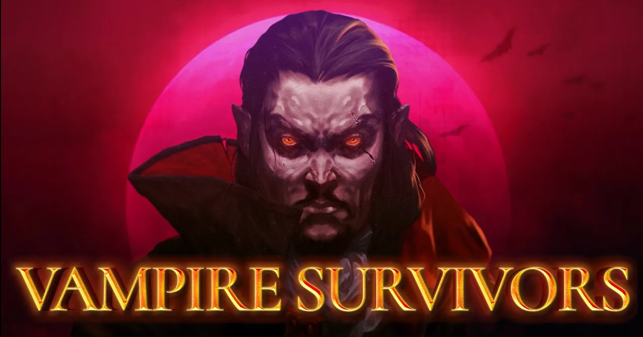 Logo gry Vampire Survivors