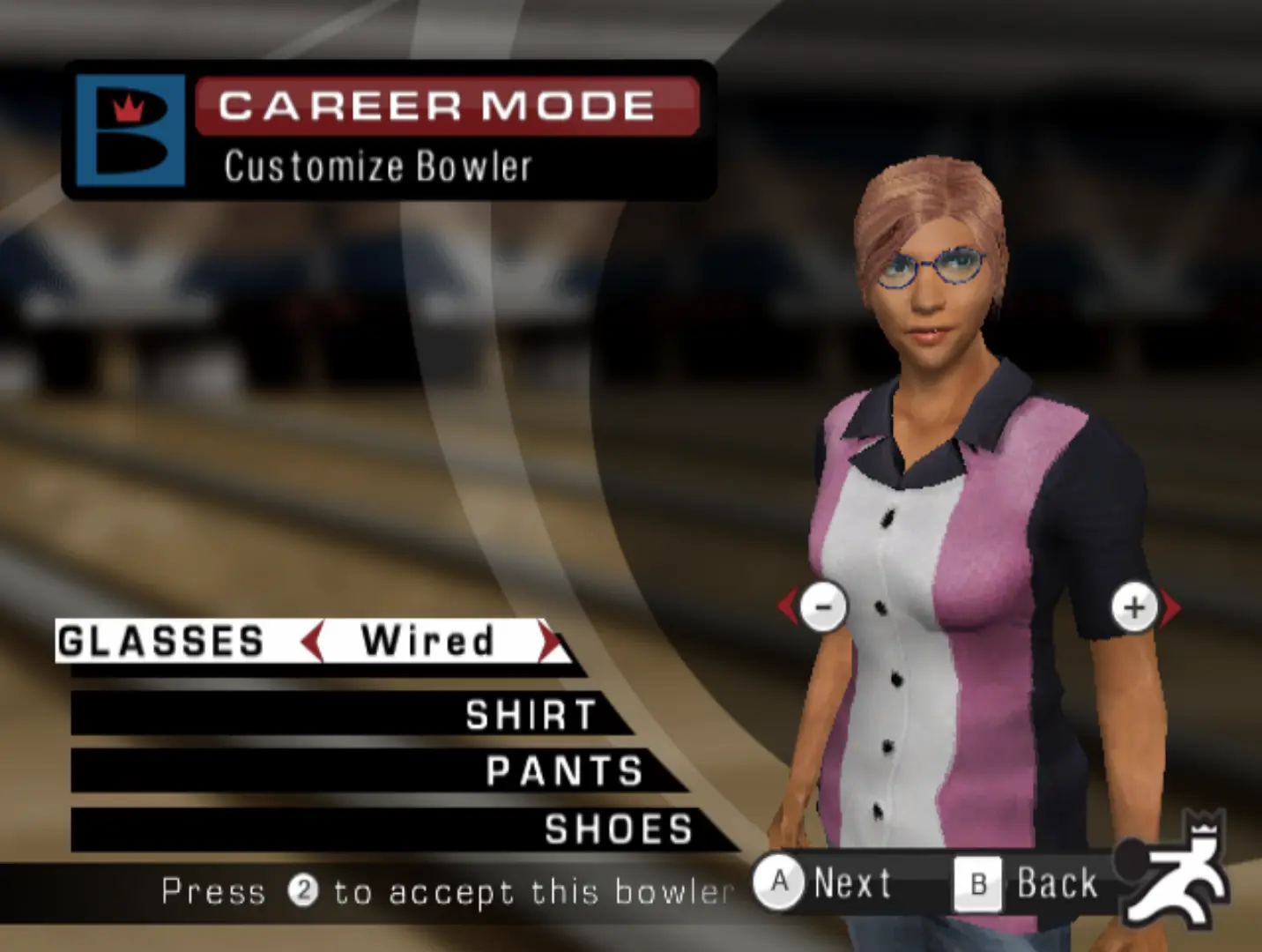 Brunswick Pro Bowling - ubieranko