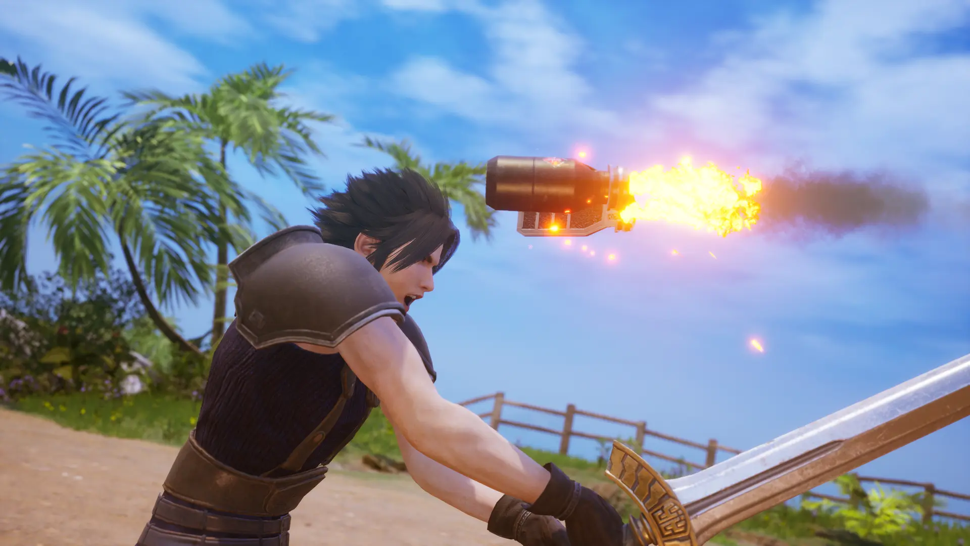 Final Fantasy VII Reunion - Zack tnie