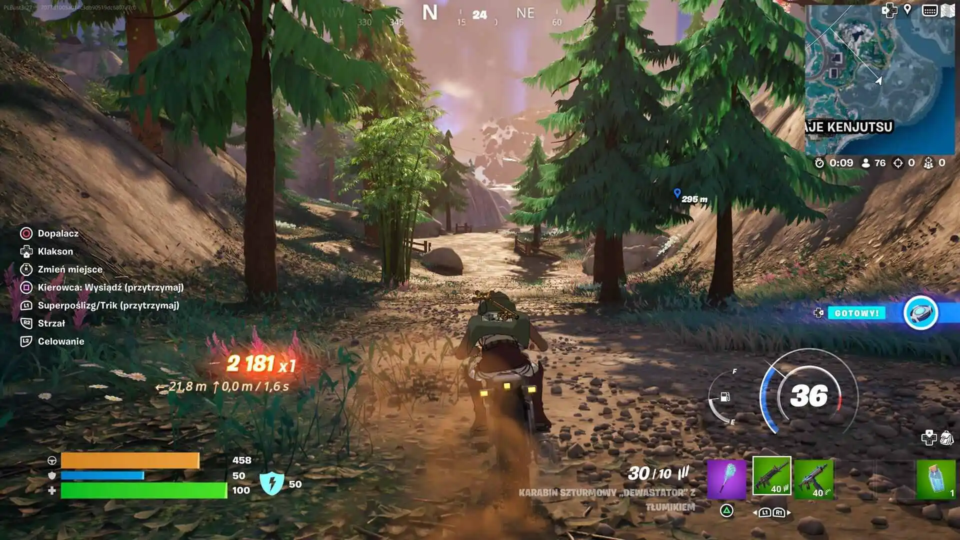 Fortnite (PS5) - mot&oacute;r