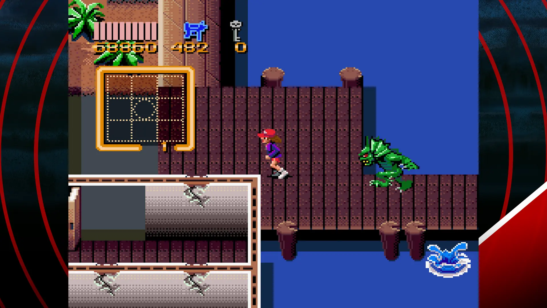 Zombies Ate My Neighbors - ryboludź