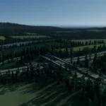 Copper Creek. Mapa w Cities: Skylines