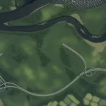 Riverlands. Mapa w Cities: Skylines