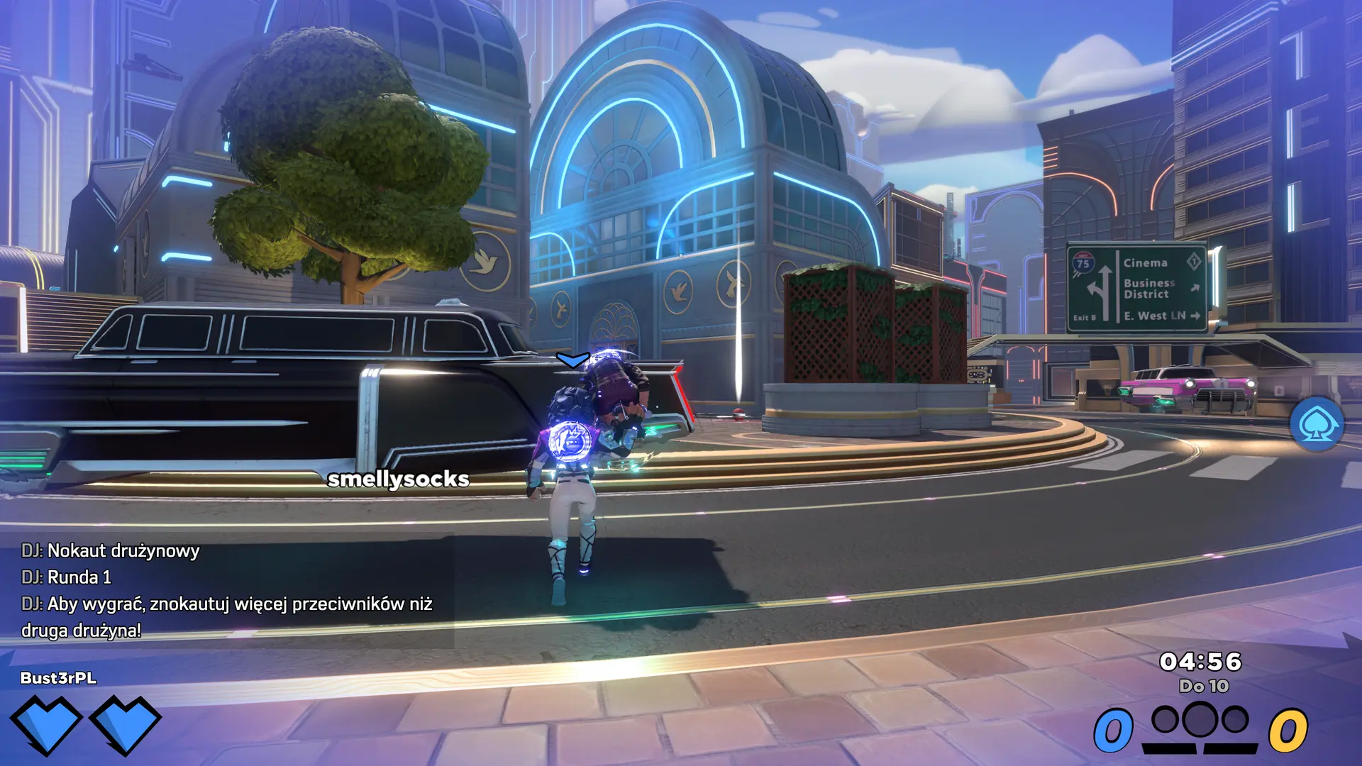 Knockout City - ulica