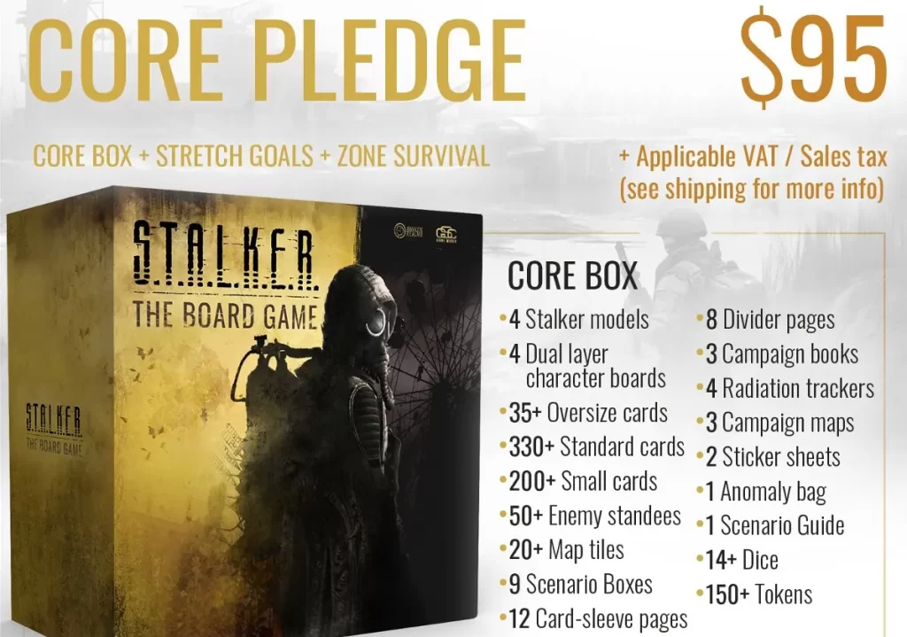 S.T.A.L.K.E.R. The Board Game podstawowa wersja