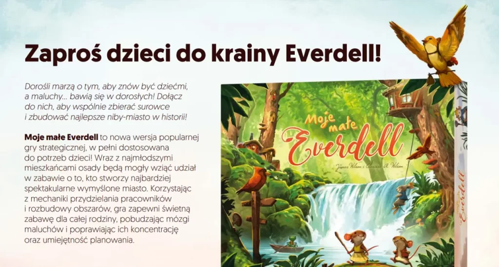 Opis polskiej wersji gry Moje małe Everdell