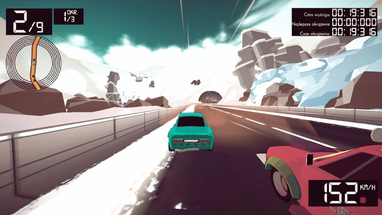 Sunrise GP - śnieżne krainy