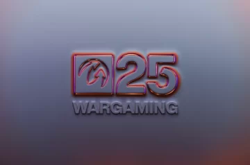 Wargaming logo z okazji 25 urodzin