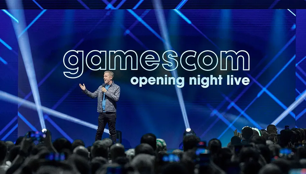 gamescom: Opening Night Live Geoff Keighley na scenie