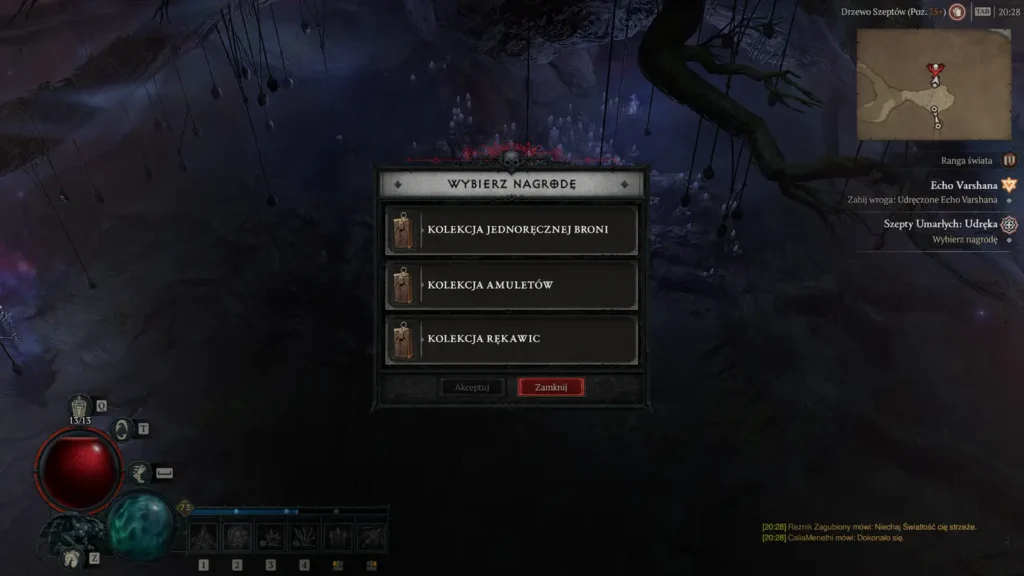 Diablo 4 Drzewo szeptów