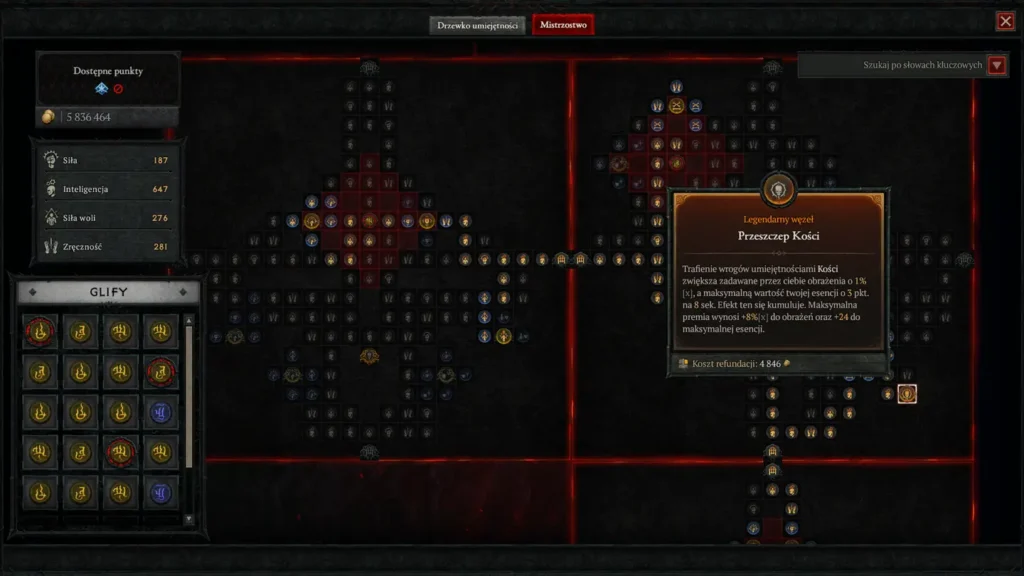 Diablo 4 legendarna nodka