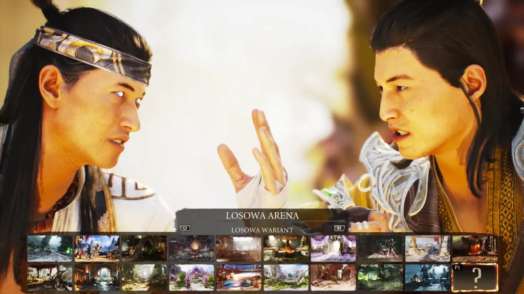 Mortal Kombat™ 1 ekran wyboru areny