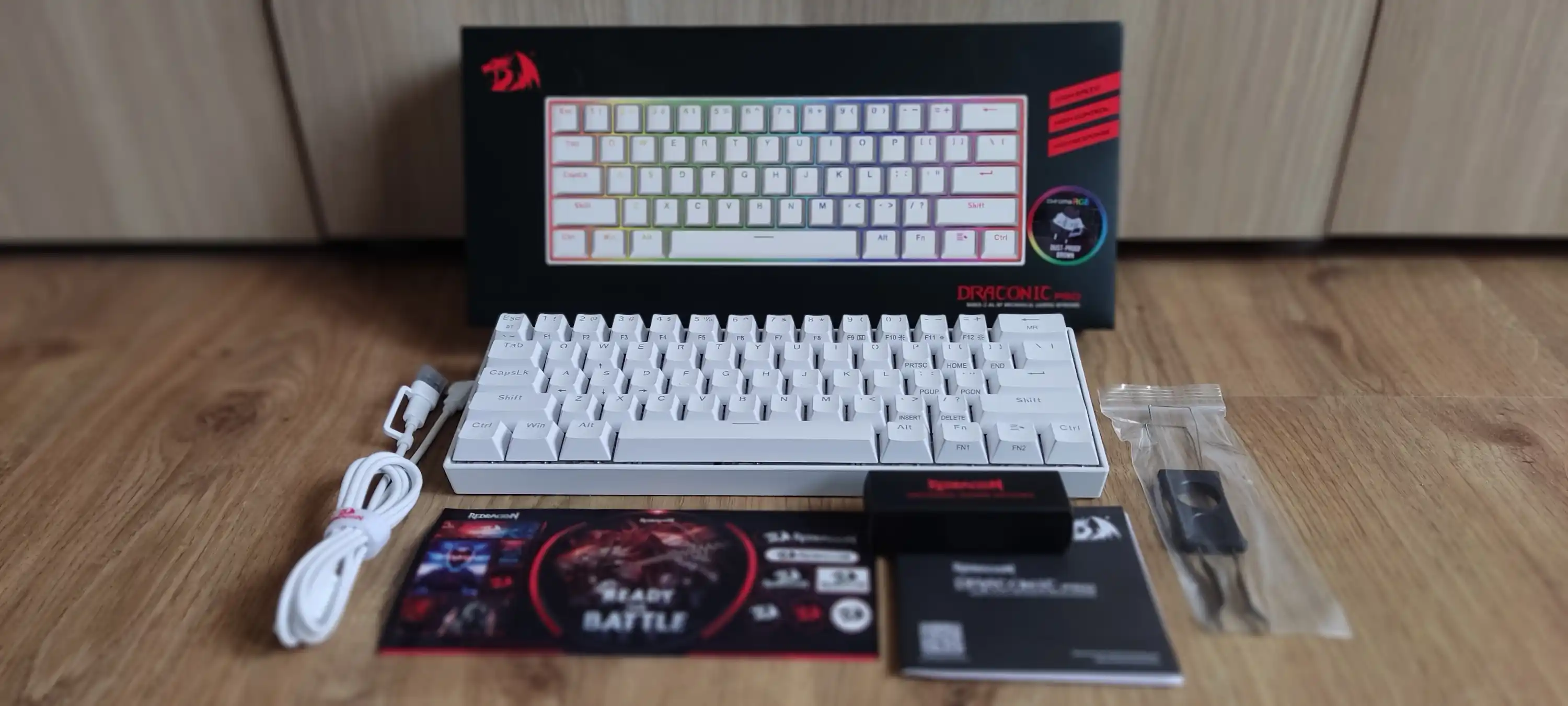 Redragon Draconic PRO K530 – recenzja. Pierwszy klikacz w moim domu