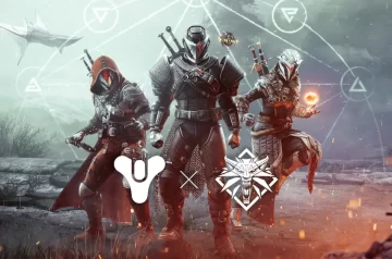 komplet zbroi do Destiny 2 inspirowanych wiedźminem