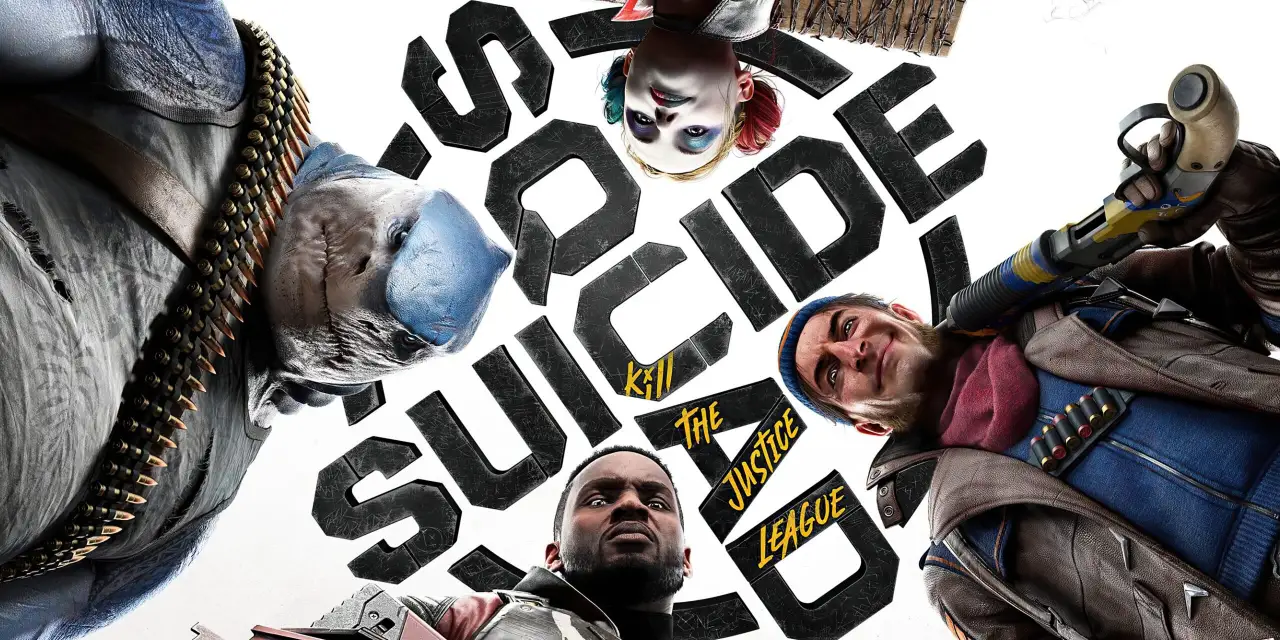 Suicide Squad - logo i postacie