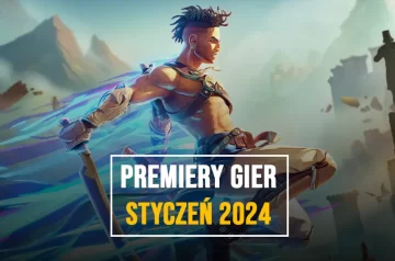 Grafika z Prince of Persia The Lost Crown z napisem Premiery gier styczeń 2024 Premiery gier w styczniu 2024