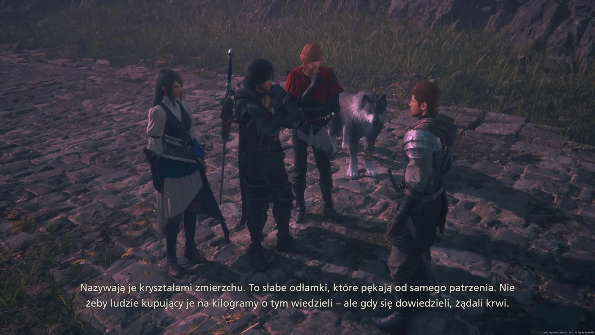 Echa Upadłych - rozmowa