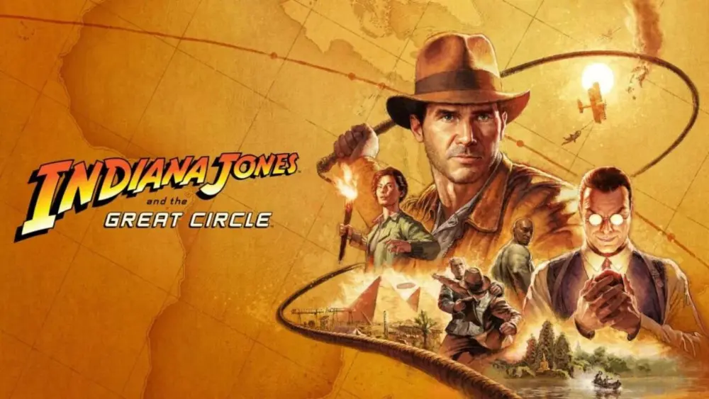 Plakat z gry Indiana Jones