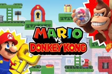 Mario vs. Donkey Kong - grafika główna gry