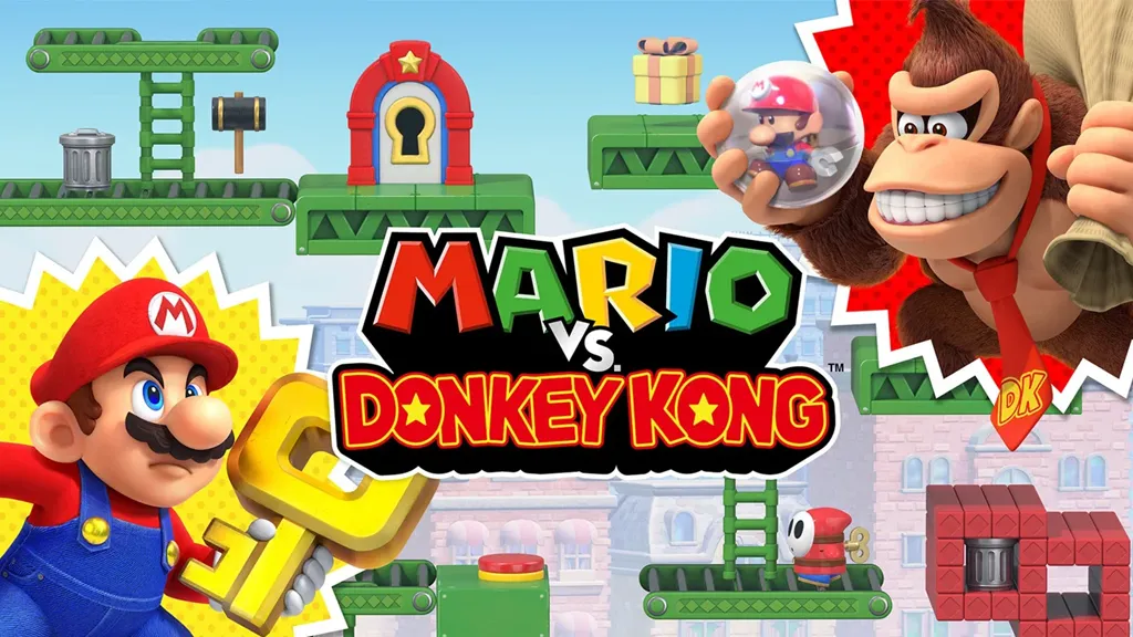 Mario vs. Donkey Kong - grafika główna gry