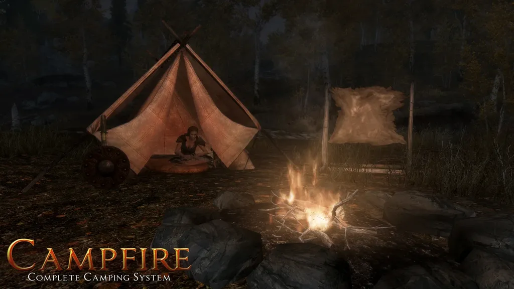 Skyrim Special Edition Campfire - Complete Camping System (Supports Skyrim VR)