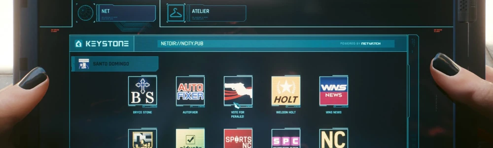 Mody do Cyberpunk 2077 przenośny komputer