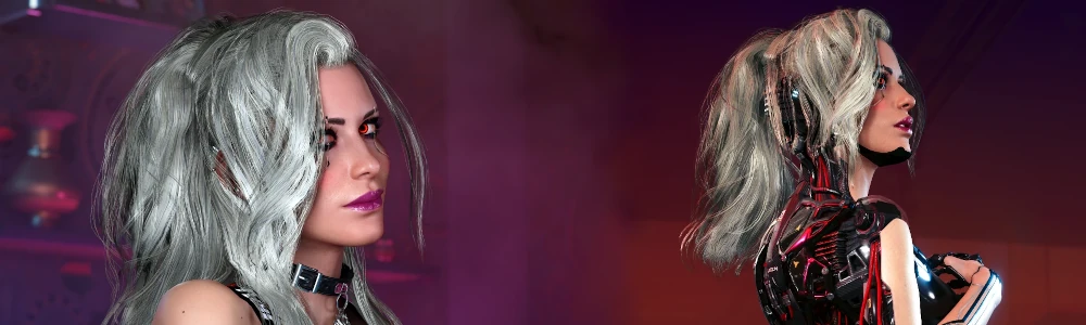 Mody do Cyberpunk 2077 fryzury