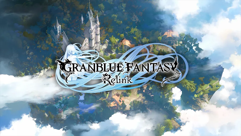 Granblue Fantasy Relink - Grafika główna recenzji przedstawiająca jedno z miast.