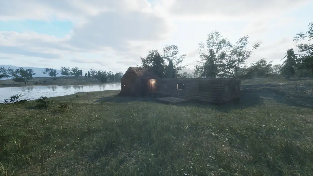 dom przy jeziorze 