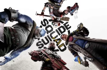 Suicide Squad Kill the Justice League — logo i główni bohaterowie