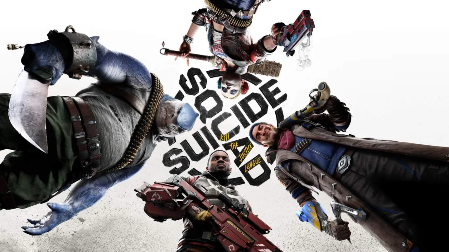 Suicide Squad Kill the Justice League — logo i główni bohaterowie