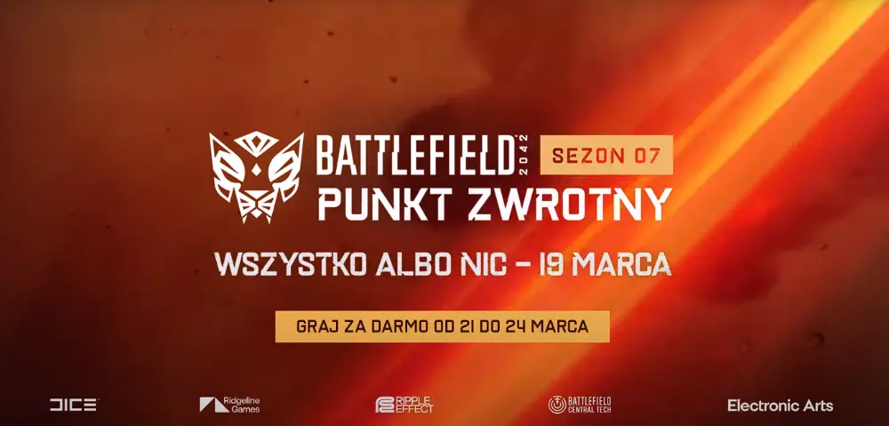 Bilbord z reklamą sezonu siódmego Battlefield 2042