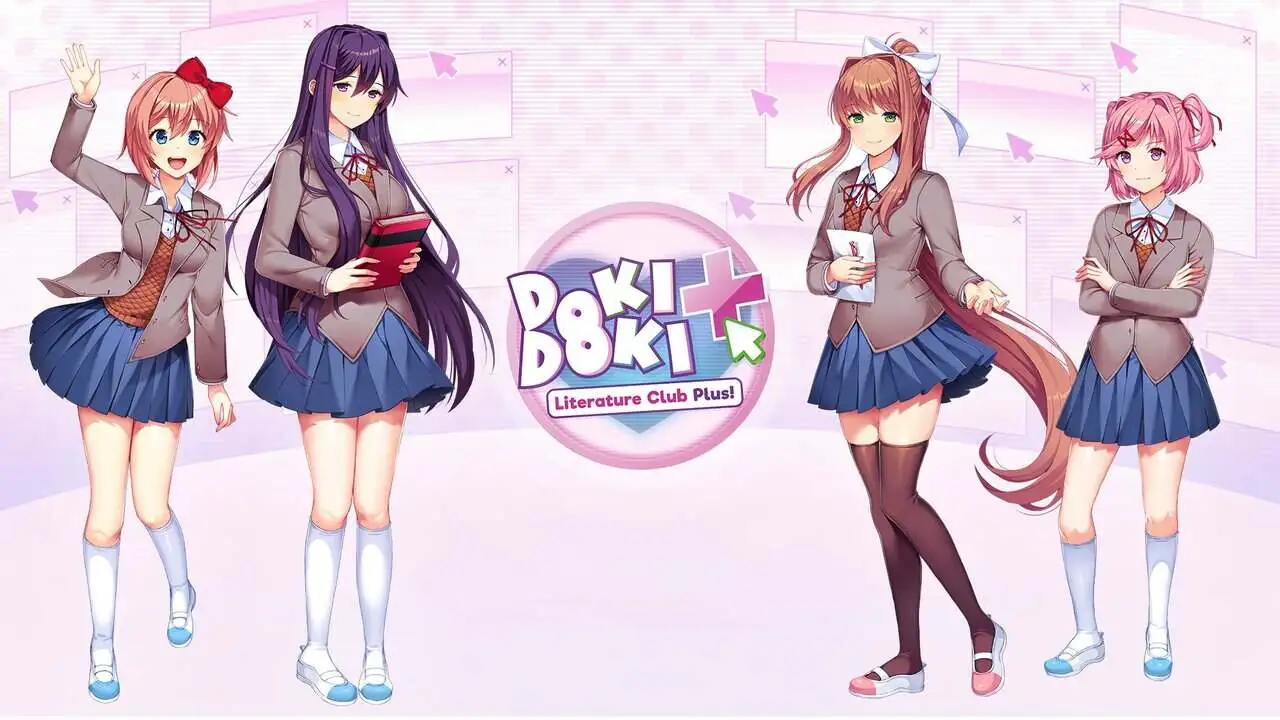 Doki Doki Literature Club Plus - grafika główna