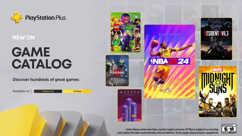 Tytuły gier w ofercie marcowej PlayStation Plus Extra i Premium!