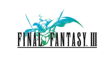 Grafika główna gry Final Fabtasy III Pixel Remaster of Square-Enix.
