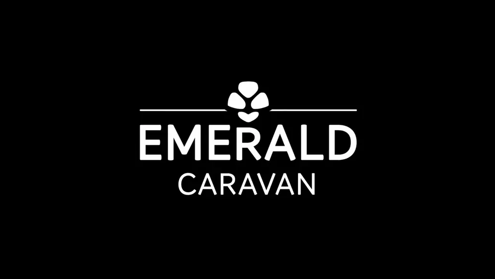 Zwiastun Emerald Caravan - logo gry