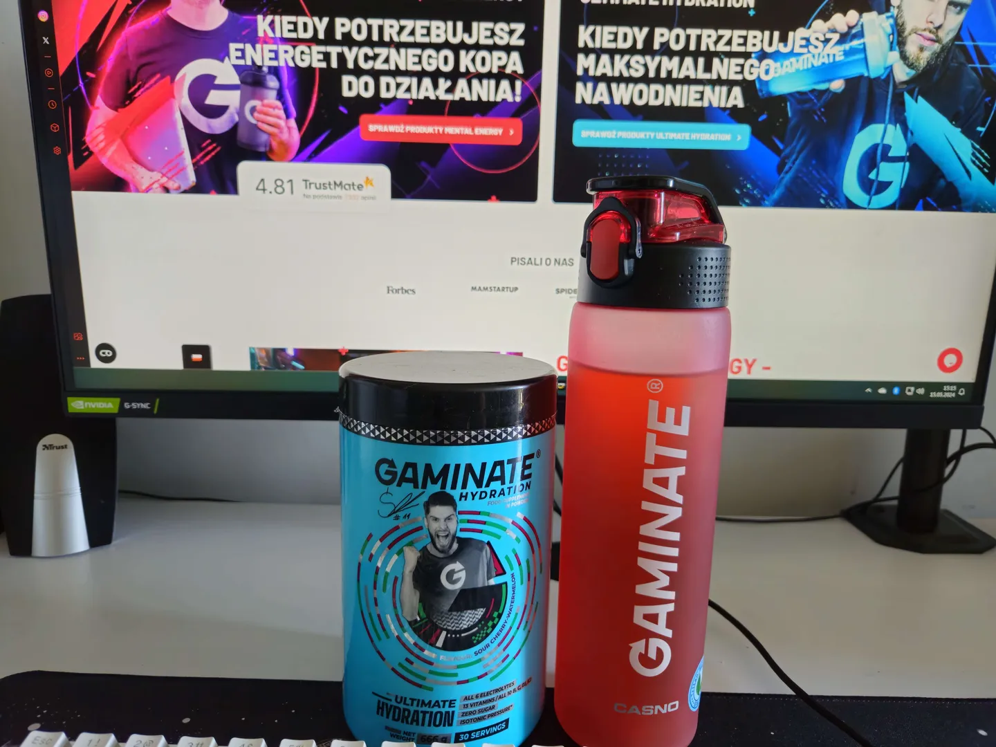 Gaminate Hydration i butelka