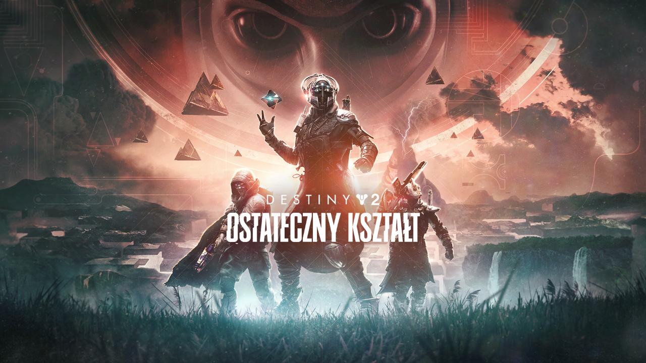 Kampania Destiny 2 Ostateczny Kształt - key art z logiem dodatku