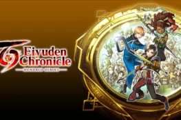Eiyuden Chronicle: Hundred Heroes, grafika przedstawiająca trójkę bohaterów gry