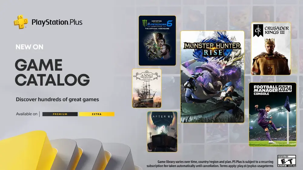 Okładka na nowe gry w PlayStation Plus Extra i Premium na czerwiec 2024