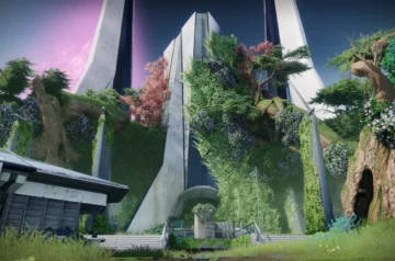 Blade Serce w Destiny 2 Ostateczny Kształt — zrzut ekranu z bazy wypadowej