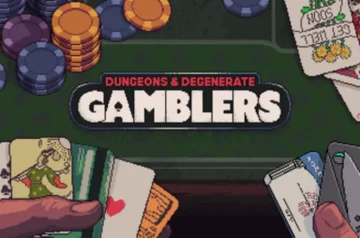 Logo gry Dungeons & Degenerate Gamblers