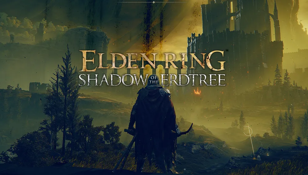 Grafika przedstawiająca jedną z krain Elden Ring: Shadow of the Erdtree.